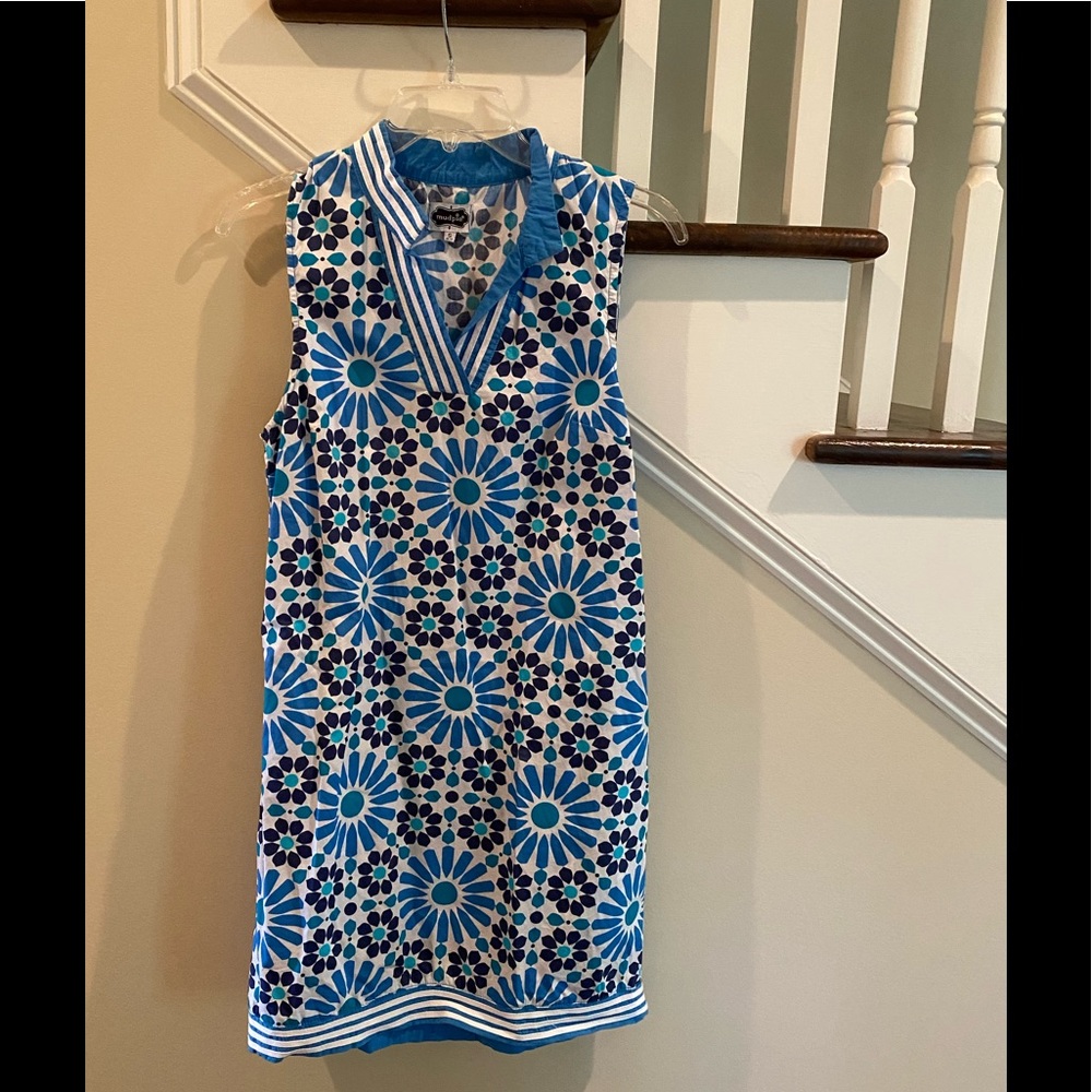 Women’s Mudpie Dress Size Small Blue Floral